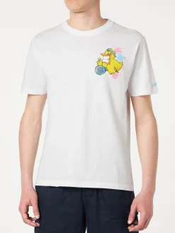 T-shirt da uomo con stampa papera Crypto | CRYPTO PUPPETS® EDIZIONE SPECIALE