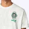 T-shirt da uomo in cotone pesante Arnott con stampa orologio Crypto Starducks | EDIZIONE SPECIALE CRYPTO PUPPETS
