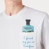 T-shirt da uomo in cotone con ricamo | PORTOFINO DRY GIN EDIZIONE SPECIALE