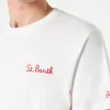 T-shirt da uomo in cotone con stampa Bart angel | EDIZIONE SPECIALE DEI SIMPSON