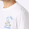 T-shirt da uomo in cotone con ricamo Gin Tonic Ossessione