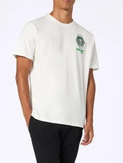 T-shirt da uomo in cotone pesante Arnott con stampa orologio Crypto Starducks | EDIZIONE SPECIALE CRYPTO PUPPETS