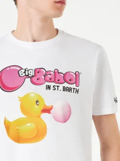 T-shirt da uomo in cotone con stampa papera Big Babol | BIG BABOL® EDIZIONE SPECIALE
