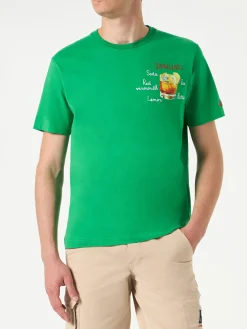 T-shirt da uomo in cotone con ricamo Sbagliato