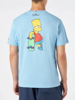 T-shirt da uomo in cotone con stampa Bart Simpson | EDIZIONE SPECIALE DEI SIMPSON