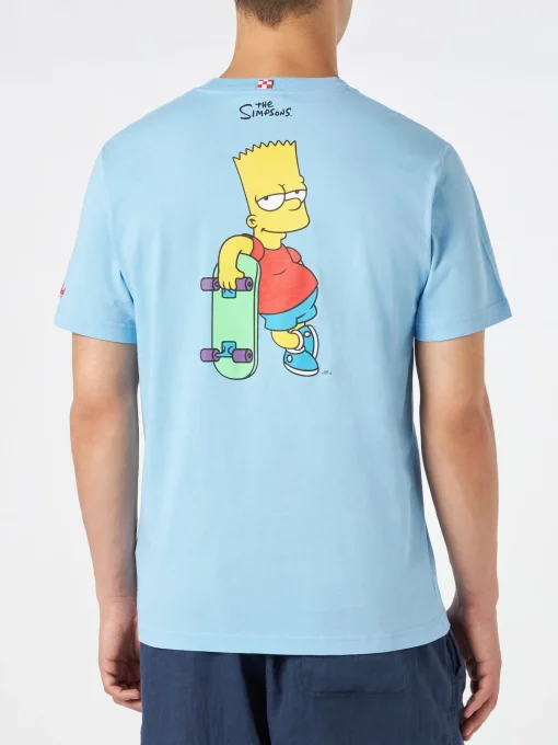T-shirt da uomo in cotone con stampa Bart Simpson | EDIZIONE SPECIALE DEI SIMPSON
