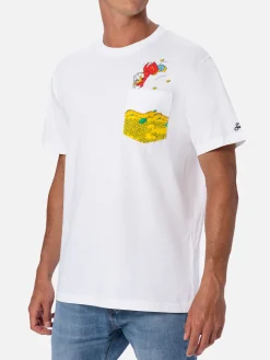 T-shirt da uomo in cotone Austin con stampa Zio Paperone | ©EDIZIONE SPECIALE DISNEY