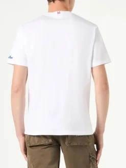 T-shirt da uomo in cotone con stampa Estathé | ESTATHE'® EDIZIONE SPECIALE
