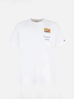 T-shirt da uomo in cotone con stampa Estathé | ESTATHE'® EDIZIONE SPECIALE