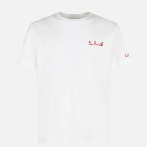 T-shirt da uomo in cotone con stampa Bart angel | EDIZIONE SPECIALE DEI SIMPSON