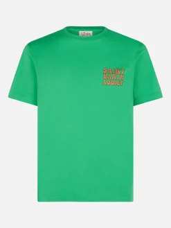 T-shirt da uomo in cotone con stampa Cuba Libre addicted