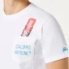T-shirt in cotone con ricamo Calippo Anyone? | Algida® Edizione Speciale