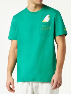T-shirt in cotone con ricamo Ti va un Lemonissimo? | ALGIDA® EDIZIONE SPECIALE