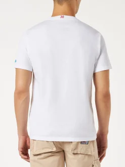 T-shirt in cotone con ricamo Calippo Anyone? | Algida® Edizione Speciale