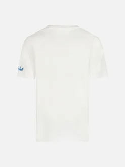 T-shirt in cotone da bambino con stampa SAINT BARTH cycling team | EDIZIONE SPECIALE WARNER BROS