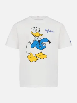 T-shirt in cotone pesante da bambino Cameron con stampa Donald e ricamo Paghetta | EDIZIONE SPECIALE DISNEY
