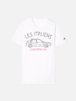 T-shirt Les Italiens Courmayeur 1986 in cotone