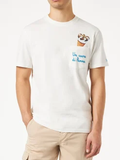 T-shirt stampa Cornetto con taschino ricamato | Edizione Speciale Algida