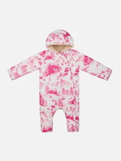 Tuta da sci da bambina Glace con stampa toile de jout