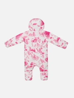 Tuta da sci da bambina Glace con stampa toile de jout