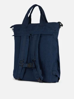 Zaino in tela di jeans