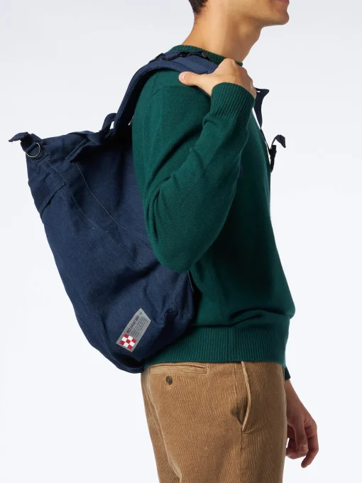 Zaino in tela di jeans