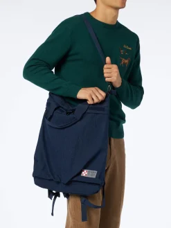 Zaino in tela di jeans